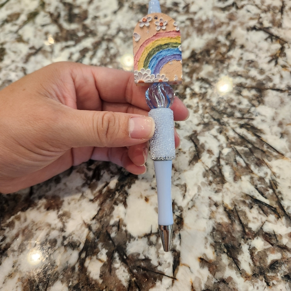 Handmade beaded pen